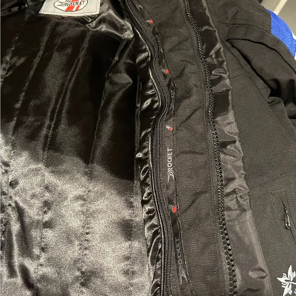 JOE ROCKET Women’s XL Motorcycle Textile Jacket Blue Floral RARE! - Picture 7 of 10